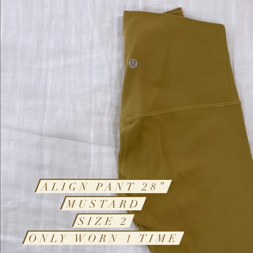 Lululemon Align Pant 28”